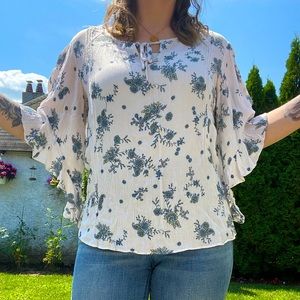 Lauren Conrad floral top